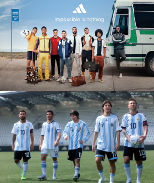 ▲Adidas의 월드컵 광고, 출처 : YouTube @adidas / YouTube @adidas Football