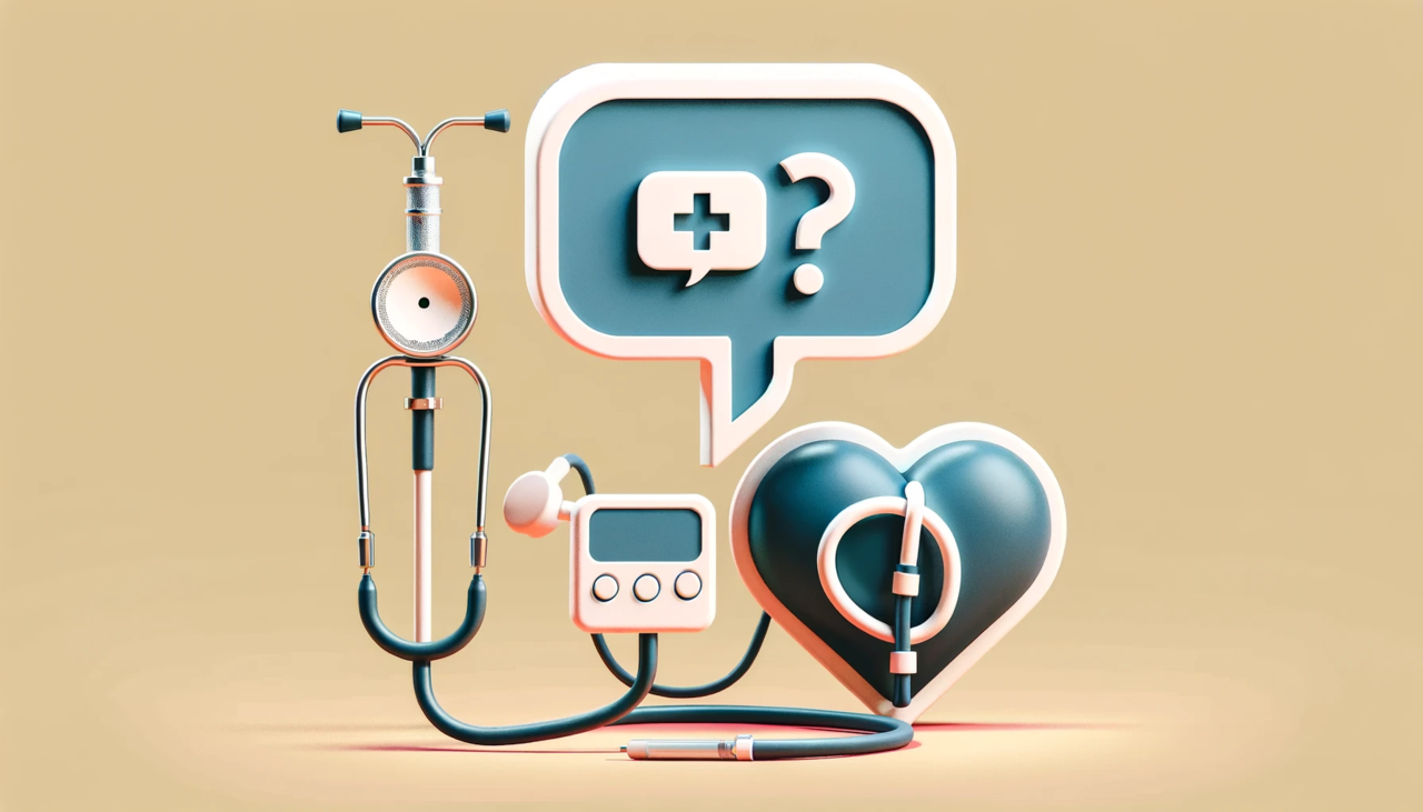 의료기기 광고와 관련된 관계자의 고심을 형상화한 그래픽 이미지 (출처: DALL-E 활용 생성)