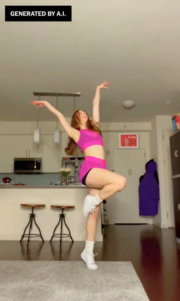 △ TikTok 인플루언서 콘텐츠에 적용된VPP 예시(출처: NYTimes)