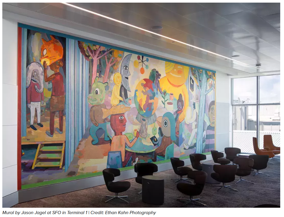 샌프란시스코공항의 벽화